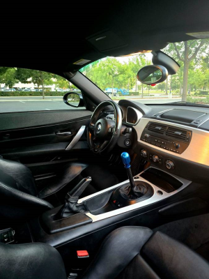 2007 BMW Z4 M Coupe in Black Sapphire Metallic over Black Nappa