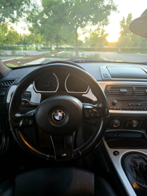 2007 BMW Z4 M Coupe in Black Sapphire Metallic over Black Nappa