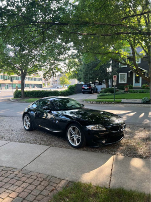 2007 BMW Z4 M Coupe in Black Sapphire Metallic over Black Nappa