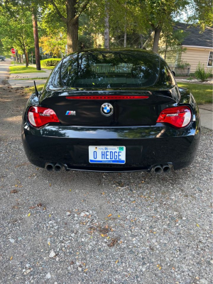 2007 BMW Z4 M Coupe in Black Sapphire Metallic over Black Nappa