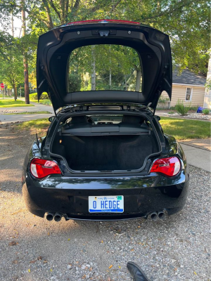 2007 BMW Z4 M Coupe in Black Sapphire Metallic over Black Nappa