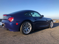 2007 BMW Z4 M Coupe in Interlagos Blue Metallic over Black Nappa