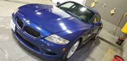 2007 BMW Z4 M Coupe in Interlagos Blue Metallic over Black Nappa