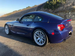 2007 BMW Z4 M Coupe in Interlagos Blue Metallic over Black Nappa