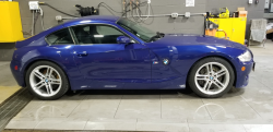 2007 BMW Z4 M Coupe in Interlagos Blue Metallic over Black Nappa