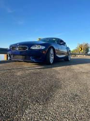 2007 BMW Z4 M Coupe in Interlagos Blue Metallic over Black Nappa