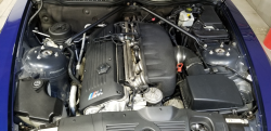 2007 BMW Z4 M Coupe in Interlagos Blue Metallic over Black Nappa