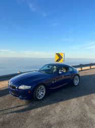 2007 BMW Z4 M Coupe in Interlagos Blue Metallic over Black Nappa