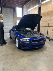 2007 BMW Z4 M Coupe in Interlagos Blue Metallic over Black Nappa