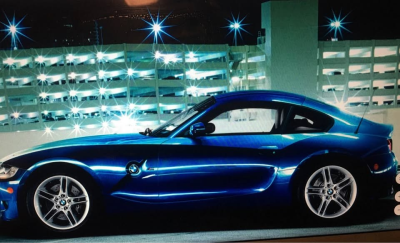 2007 BMW Z4 M Coupe in Interlagos Blue Metallic over Black Nappa