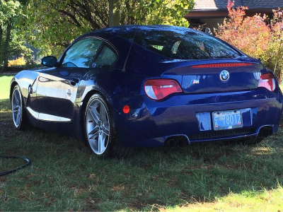 2007 BMW Z4 M Coupe in Interlagos Blue Metallic over Black Nappa