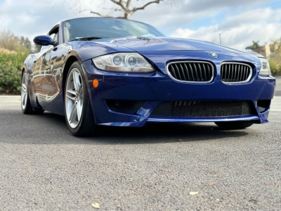 2007 BMW Z4 M Coupe in Interlagos Blue Metallic over Black Nappa