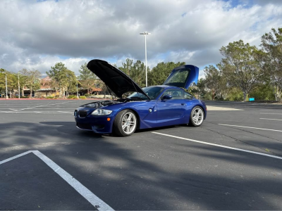 2007 BMW Z4 M Coupe in Interlagos Blue Metallic over Black Nappa