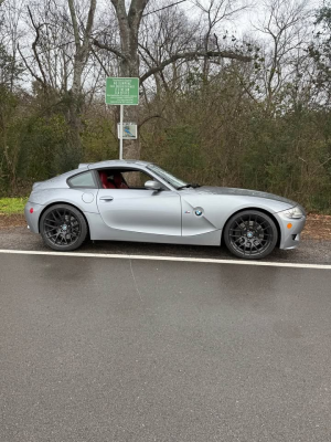 2007 BMW Z4 M Coupe in Silver Gray Metallic over Imola Red Nappa
