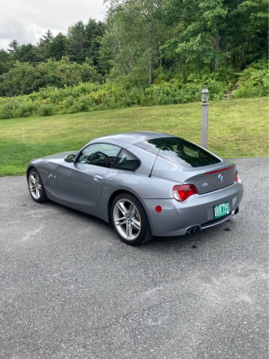 2007 BMW Z4 M Coupe in Silver Gray Metallic over Black Nappa
