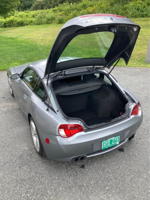 2007 BMW Z4 M Coupe in Silver Gray Metallic over Black Nappa