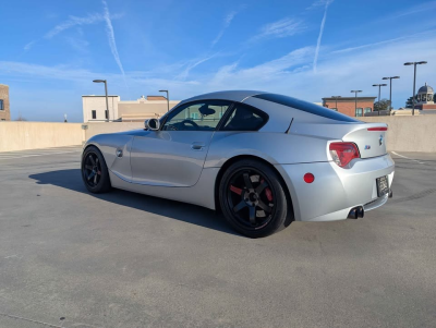 2007 BMW Z4 M Coupe in Titanium Silver Metallic over Black Nappa