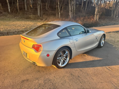 2007 BMW Z4 M Coupe in Titanium Silver Metallic over Black Nappa