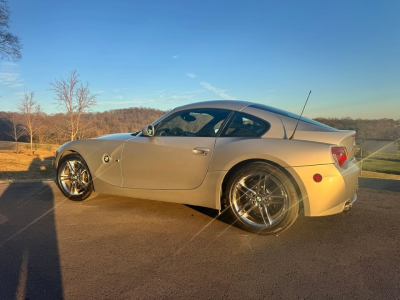 2007 BMW Z4 M Coupe in Titanium Silver Metallic over Black Nappa