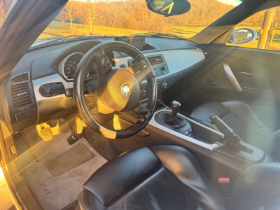 2007 BMW Z4 M Coupe in Titanium Silver Metallic over Black Nappa