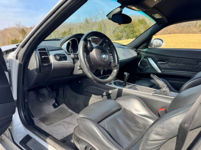 2007 BMW Z4 M Coupe in Titanium Silver Metallic over Black Nappa