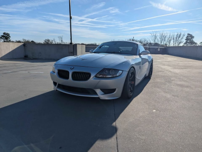 2007 BMW Z4 M Coupe in Titanium Silver Metallic over Black Nappa