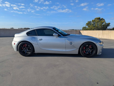 2007 BMW Z4 M Coupe in Titanium Silver Metallic over Black Nappa
