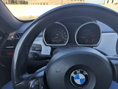 2007 BMW Z4 M Coupe in Titanium Silver Metallic over Black Nappa