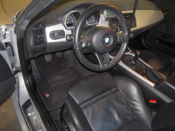 2006 BMW Z4 M Coupe in Titanium Silver Metallic over Black Nappa