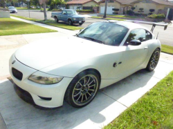 2006 BMW Z4 M Coupe in Alpine White III over Black Extended Nappa