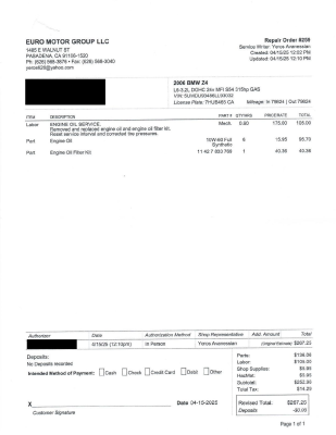 2006 BMW Z4 M Coupe in Sepang Bronze Metallic over Light Sepang Bronze Extended Nappa