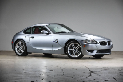 2006 BMW Z4 M Coupe in Silver Gray Metallic over Imola Red Nappa