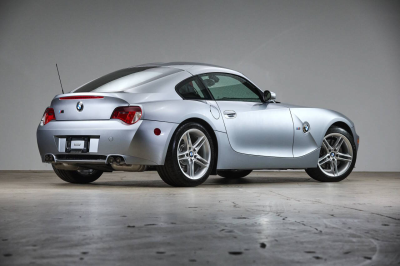 2006 BMW Z4 M Coupe in Silver Gray Metallic over Imola Red Nappa