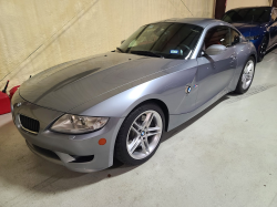2006 BMW Z4 M Coupe in Silver Gray Metallic over Imola Red Nappa