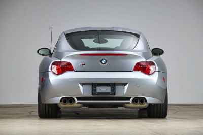 2006 BMW Z4 M Coupe in Silver Gray Metallic over Imola Red Nappa