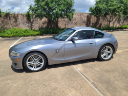 2006 BMW Z4 M Coupe in Silver Gray Metallic over Imola Red Nappa