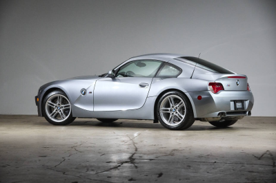 2006 BMW Z4 M Coupe in Silver Gray Metallic over Imola Red Nappa