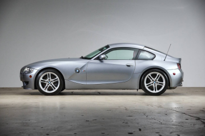 2006 BMW Z4 M Coupe in Silver Gray Metallic over Imola Red Nappa