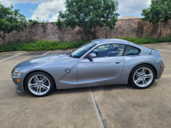 2006 BMW Z4 M Coupe in Silver Gray Metallic over Imola Red Nappa