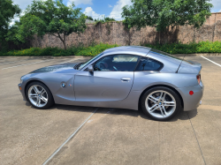 2006 BMW Z4 M Coupe in Silver Gray Metallic over Imola Red Nappa