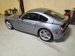 2006 BMW Z4 M Coupe in Silver Gray Metallic over Imola Red Nappa