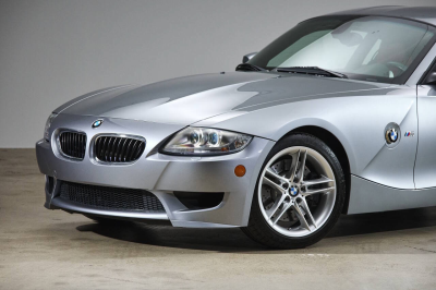 2006 BMW Z4 M Coupe in Silver Gray Metallic over Imola Red Nappa