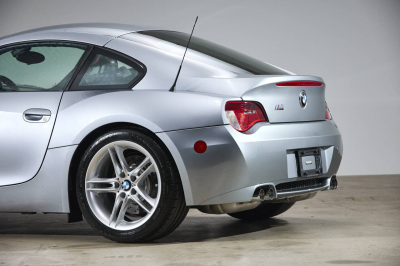 2006 BMW Z4 M Coupe in Silver Gray Metallic over Imola Red Nappa