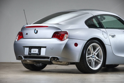 2006 BMW Z4 M Coupe in Silver Gray Metallic over Imola Red Nappa