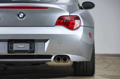 2006 BMW Z4 M Coupe in Silver Gray Metallic over Imola Red Nappa