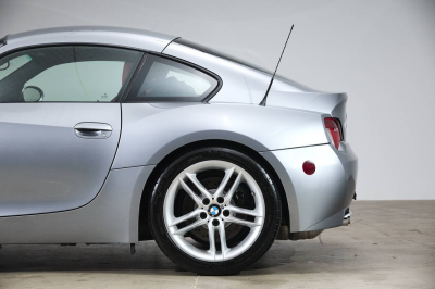 2006 BMW Z4 M Coupe in Silver Gray Metallic over Imola Red Nappa