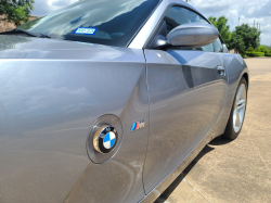2006 BMW Z4 M Coupe in Silver Gray Metallic over Imola Red Nappa