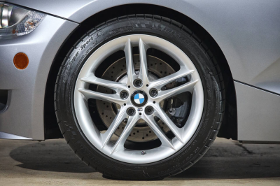 2006 BMW Z4 M Coupe in Silver Gray Metallic over Imola Red Nappa