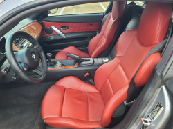 2006 BMW Z4 M Coupe in Silver Gray Metallic over Imola Red Nappa