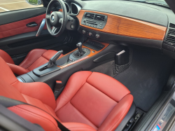 2006 BMW Z4 M Coupe in Silver Gray Metallic over Imola Red Nappa
